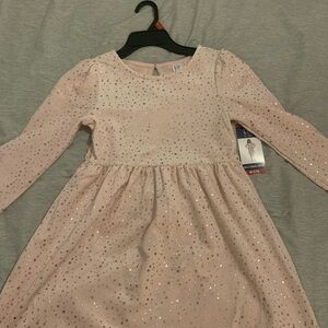 Pink & Rose Gold Girls Dress